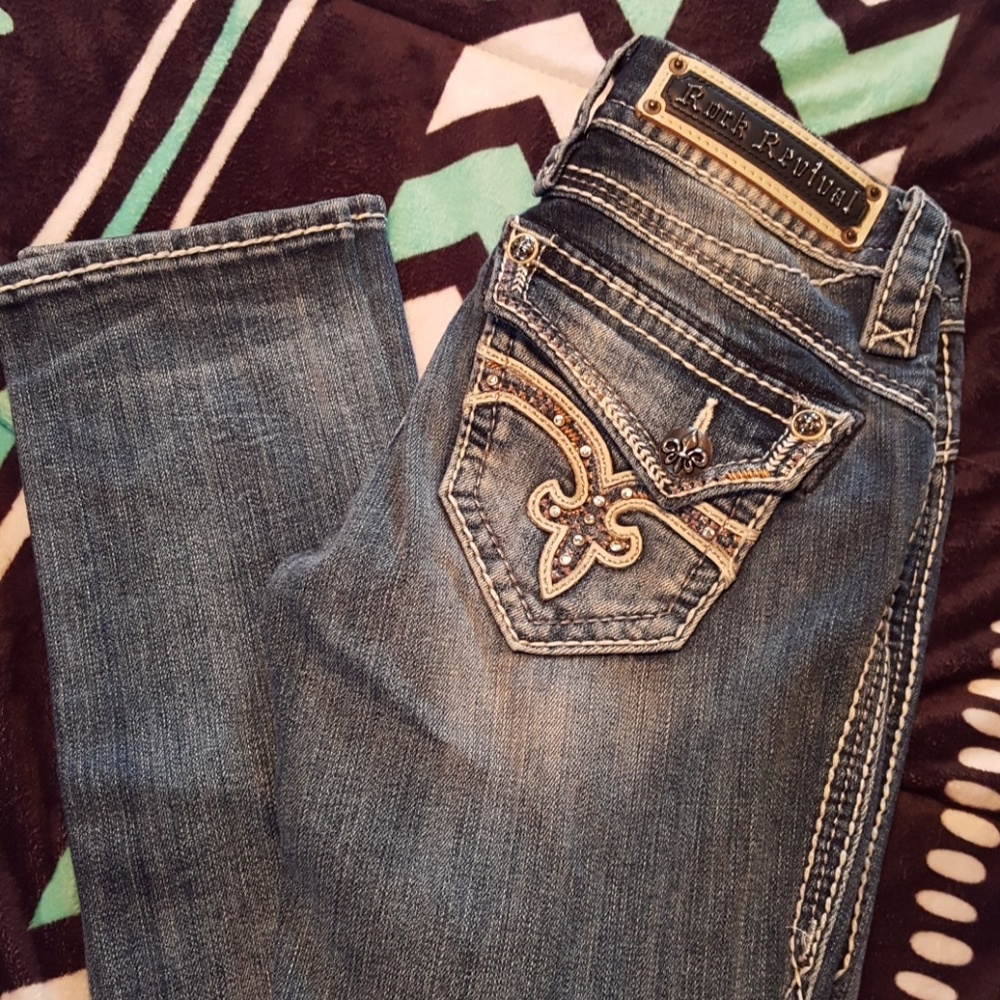 SOLD NEW rock revival straight 24x33 1/2